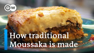 Moussaka  How One Of Greeces Most Traditional Dishes Is Made [upl. by Notsgnal]