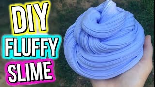 DIY FLUFFY SCHLEIM ohne KLEBER l DIY Slime aus nur 3 Zutaten l AnnysBeautySecret [upl. by Alemak403]