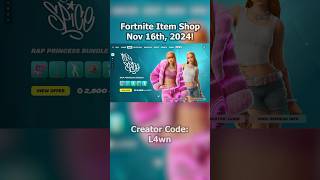 Fortnite Item Shop Nov 16th 2024 fortnite gaming new fortniteshop icespice emote shorts [upl. by Drews151]