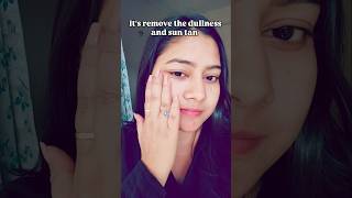 Suntan removal face pack  Masoor dal face pack facepack masoordalfacepack shortsfeed skincare [upl. by Toomin831]