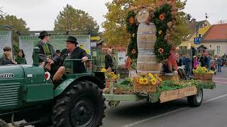 Weinlesefest 2022 Eibiswald  Erntedank und Festwagenumzug [upl. by Neona704]