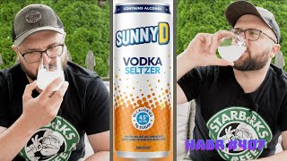 Sunny D Vodka Seltzer  Seltzer Review  Does It Suck [upl. by Ardekahs]