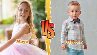 Maya Maya and Mary VS Kids Oliver Kids Diana Show Transformation 👑 New Stars From Baby To 2024 [upl. by Ploss]