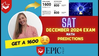 December 2024 SAT Math Predictions  Most Common SAT Math Questions amp Strategies [upl. by Eyahsal]