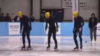 US Championships 2009 St Louis Short Track Mens 1000 M Final [upl. by Oalsinatse]