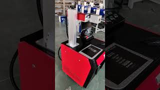 Metal Marking Laser Fiber Engraving Machine markingmachine [upl. by Lily]