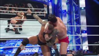 Randy Orton vs Wade Barrett SmackDown Feb 1 2013 [upl. by Kubetz]