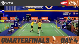 VICTOR Hong Kong Open 2023  Day 4  Court 2  Quarterfinals  Session 1 [upl. by Kordula753]