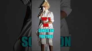 SIA TOP 5 SONGS ON YOUTUBE 🔥😍❤️sia viral shorts unstoppable seanpaul [upl. by Treble]