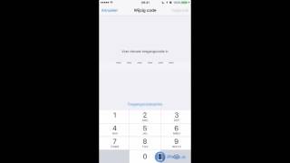 Wachtwoord instellen of veranderen op iPhone [upl. by Manas775]