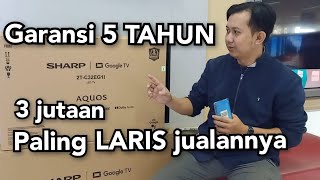 3 JUTAAN ‼️REVIEW SHARP GOOGLE TV 2TC42EG1I TERBARU ‼️ [upl. by Marvel]