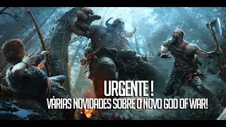 URGENTE VÁRIAS NOVIDADES DO NOVO GOD OF WAR [upl. by Iris896]