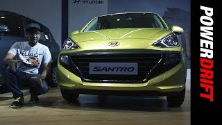 Hyundai Santro  Legend reborn at Rs 38 lakh  PowerDrift [upl. by Airotcivairam]