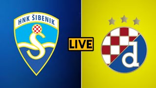 HNK Šibenik vs Dinamo Zagreb Nogometna utakmica uživo danas Prva hrvatska nogometna liga [upl. by Lyell]