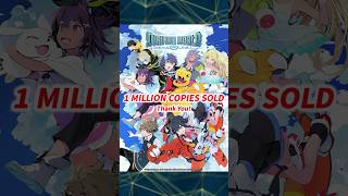 ¡Digimon World Next Order vende 1 Millón de Juegos digimon digimonworld digimonworldnextorder [upl. by Veejar886]