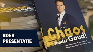 quotChaos zonder Goudquot  Boek lancering [upl. by Rosol]