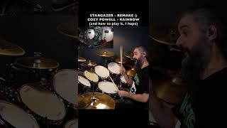 HOW TO PLAY  STARGAZER  DRUM INTRO  RAINBOW [upl. by Clemente]