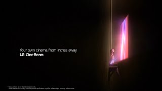 LG CineBeam  2022 New Ultra Short Throw Projector  LG [upl. by Kampmeier]