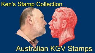 Identifying and Collecting Australian King George V Stamps [upl. by Eybbob]