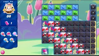 Candy crush saga level 17687 [upl. by Neetsirk]