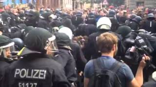 Wie die Polizei an der Reichenberger versucht aufzuräumen [upl. by Abbottson]