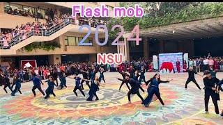 Flash mob 2024 of NSU [upl. by Hawger]