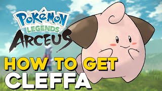 Pokemon Legends Arceus How To Get Cleffa [upl. by Schoenberg394]