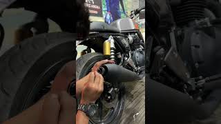 GT 650 exhaust note❤️‍🔥🥵 continentalgt650 telugumotovlogs exhaustsound gt650 viral telugu [upl. by Nuarb414]