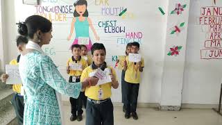 Hindi Activity in school 🏫  school activity education [upl. by Eelsel]