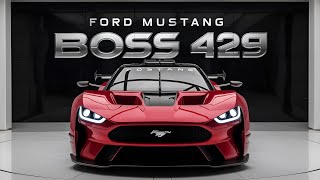 The All New Ford Mustang Boss 429 2025 Model UnveiledquotFirst Look [upl. by Nanyk806]