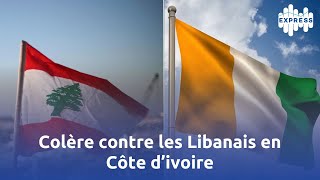 Colère contre les Libanais en Côte d’ivoire [upl. by Latsyrhc]