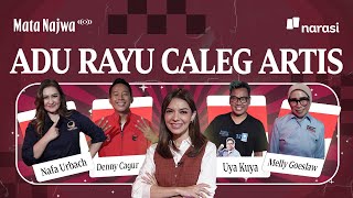 Adu Rayu Caleg Artis  Mata Najwa [upl. by Olenolin]