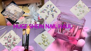 SHEIN NAIL HAUL PT 5  CHARMS NAIL TOOLS ETC 💜 [upl. by Auerbach]