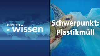 gutzuwissen Schwerpunkt Plastikmüll [upl. by Chiaki]