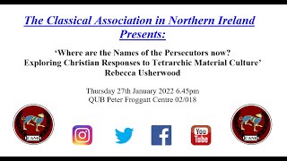 ‘Where are the Names of the Persecutors’ Dr Rebecca Usherwood [upl. by Aschim279]