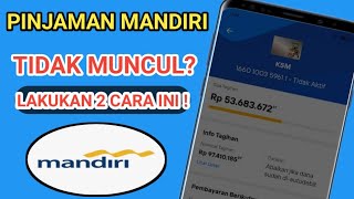 Cara memunculkan pinjaman Livin mandiri  pinjaman KSM mandiri [upl. by Nimsaj807]