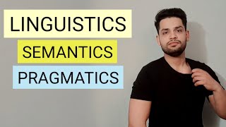 Linguistics  SEMANTICS and PRAGMATICS in hindi [upl. by Maurreen778]