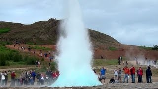 Géiseres de Islandia [upl. by Neelehtak]