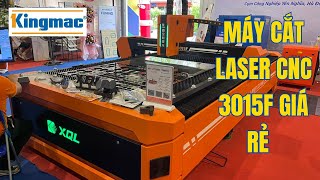 MÁY CẮT LASER GIÁ RẺ LASER 3015 XQL 1500 W [upl. by Deeraf]