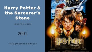 Harry Potter amp the Sorcerers Stone  The Quidditch Match  John Williams 2001 [upl. by Marlow]