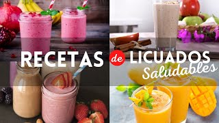 7 recetas de licuados saludables para la semana  Licuados nutritivos  Cocina Vital [upl. by Korey]