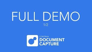 Continia Document Capture  Full Demo  12 [upl. by Haliek]