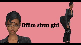 THE SIMS 4  Office Siren Girl CC   FULL CC LIST [upl. by Joye]