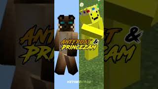 Antfrost and PrinceZam vs Ranboo and Eret  Minecraft YouTubers 2v2 Elimination Wheel Part 14 [upl. by Lacie]