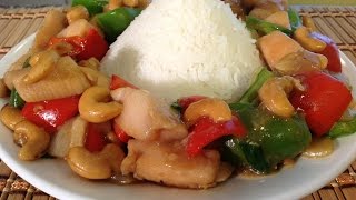 How To Make Cashew Chicken RecipeStir FriedAsian Food Recipes [upl. by Nnaarual]