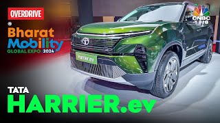 ProductionSpec Tata Harrier EV Walkaround  The First AWD Tata EV  CNBC TV18 [upl. by Najed]