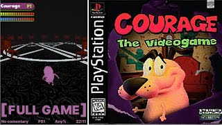 Courage the Cowardly Dog The Video Game PS1 Longplay quotCancelled Gamequot [upl. by Lymann]