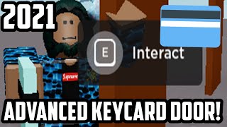 ADVANCED KEYCARD DOOR  Roblox Studio [upl. by Eirovi]