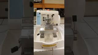 Histology Cell block gross processor embedding cutting microtome 72°C xylene HampE mount dpx [upl. by Heidt]