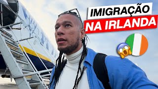 imigração na Irlanda chegando em Dublin 😱 [upl. by Devan]